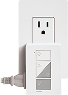 Plugging the smart light dimmer into an outlet
