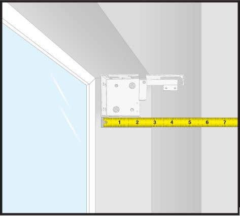 Measuring the inside mount