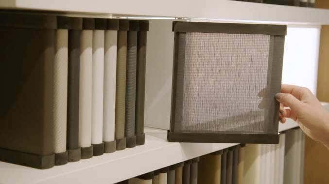 Options for fabric shades